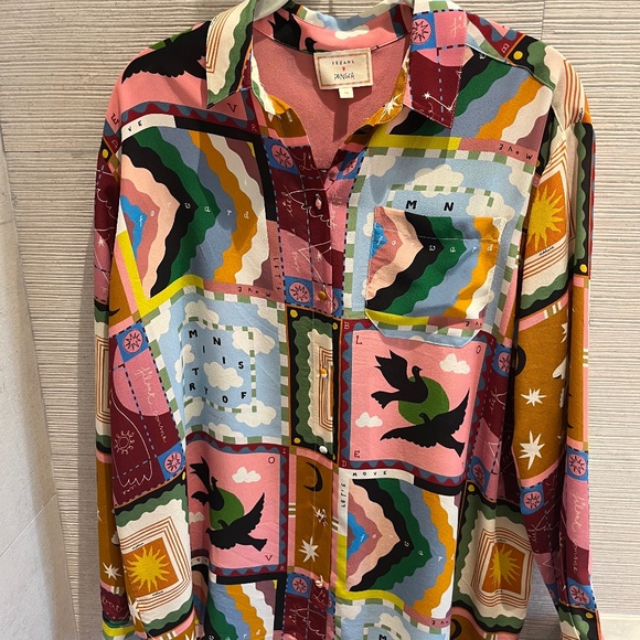 Sezane x Pangea Max Shirt Size EUR 34 - Picture 1 of 3